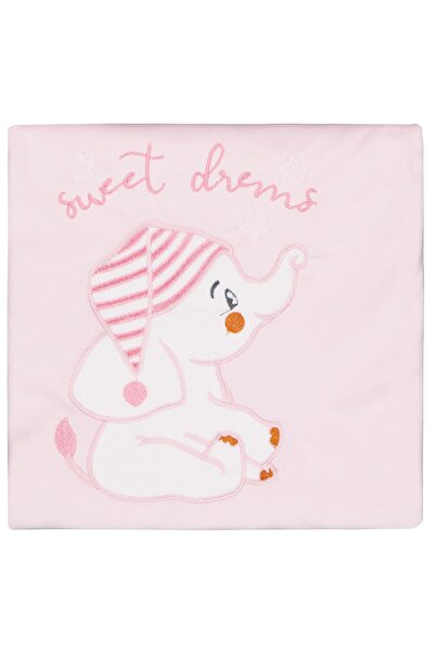 Albimini Broderie cu elefanți pătură - Roz