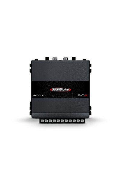 Soundigital Deniz Sound Garage 4 Kanal Amfi 800.4 EVO6 2 OHM 4X200 Rms 4 ohm ...
