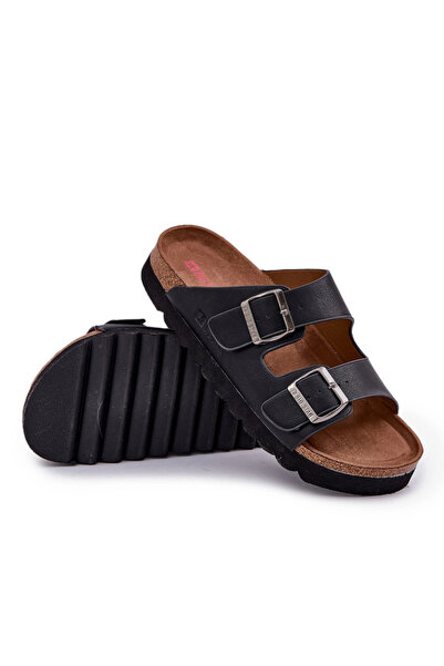 Big Star Shoes Sandale ușor pentru bărbați cu catarame din piele Big Star NN1...