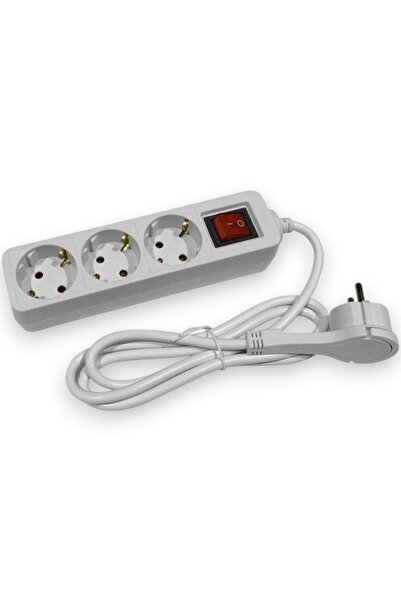 Otto 5m Electrical Extension Cord with 3 Sockets and On/Off Button – Long Cab...