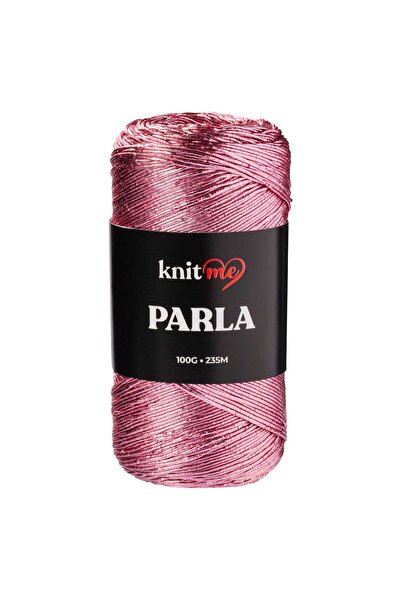 knitme Parla 100 Gram 235 Metre Simli İp - Paketleme İpi - Süs İpi