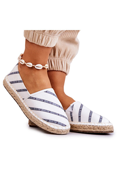 Big Star Shoes Women's Classic Espadrilles Big Star JJ274959 White 40