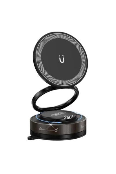 Xo Suport MagSafe XO-C177, suport cu ventuză, reglabil și pliabil, negru