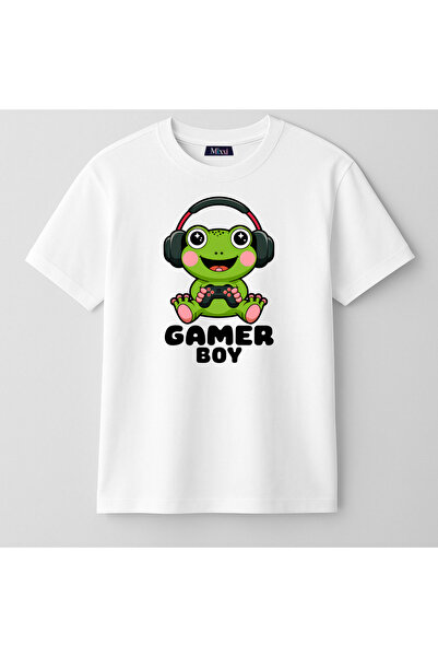 mixxi fashion Gamer Boy Gamer Men's Youth Printed Short Sleeve T-Shirt (Ages ...