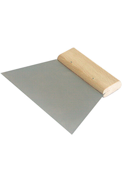 Polonia SPATULE DIN OȚEL INOXIDABIL CU MÂNER DIN LEMN 250 MM