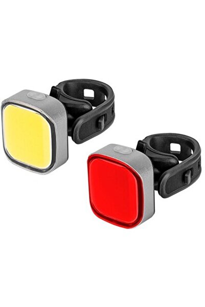 Rebel Set de lumini USB pentru bicicletă față și spate