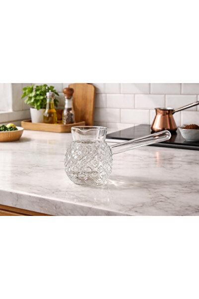 Sfmstore 400 ml Glass Coffee Pot Heat Resistant Transparent Glass Coffee Pot ...