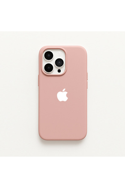 LivaLime iPhone 12 Pro Max Uyumlu Beyaz Logo Baskılı İçi kadife Lansman