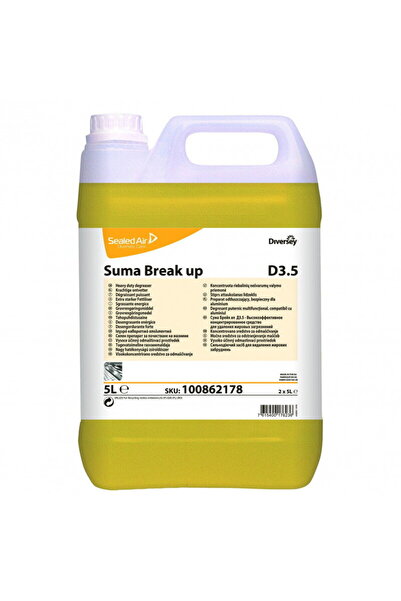 Diversey Degreaser Detergent - Suma Break Up D 3.5 5L
