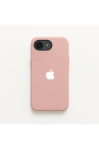 DEMİNA iPhone 16e Uyumlu Logolu İçi Kadife Lansman Kılıf