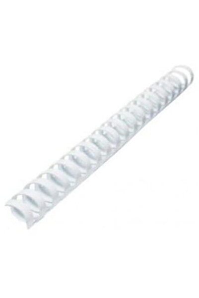 Peach Spirale din plastic 16mm albe 100/set