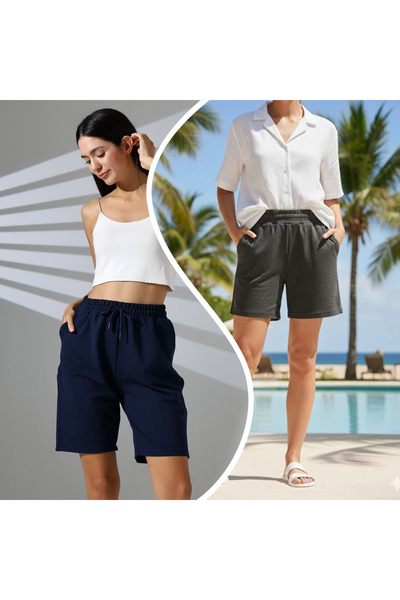 GOLSREY Comfortable and Practical Women's Shorts (Regenerated Fabric)