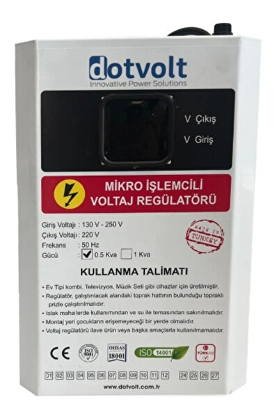 Dotvolt Kombi Voltaj Regülatörü 1000VA