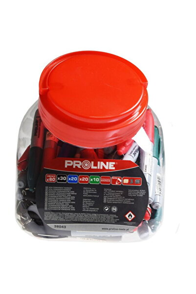 Proline MARKERE COLORATE SCURT (N-30/A-20/R-20/V-10), 80/SET
