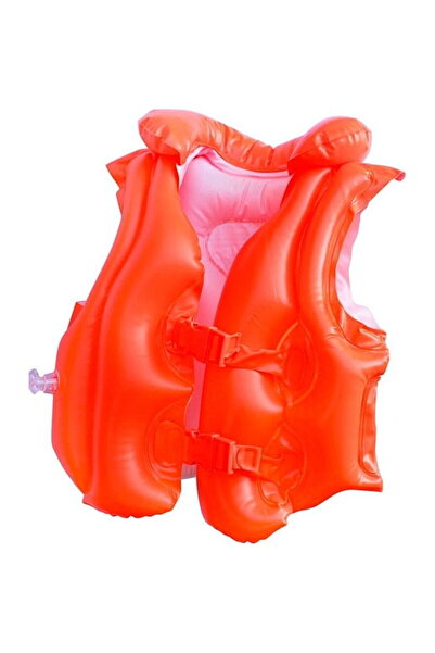 Intex Vestă de înot gonflabilă pentru copii 3-6 ani, PVC, portocalie