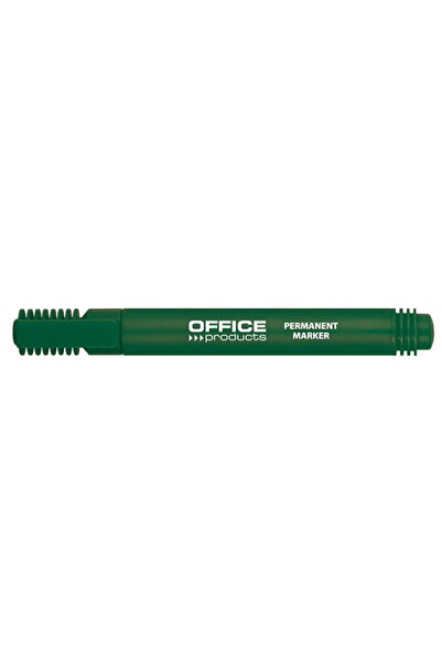 OFFICE products Permanent marker, round tip 1-3mm, plastic body, green