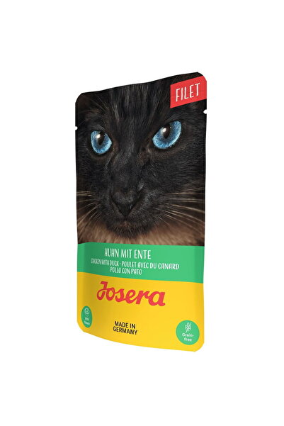 JOSERA File de pui cu rață - hrană umedă pentru pisici - 70 g