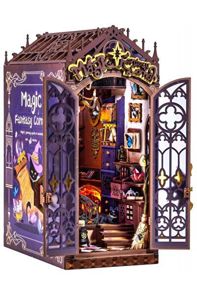 Rolife 3D παζλ, Magic Fantasy Corner Bookend, Rolife, 185 κομμάτια