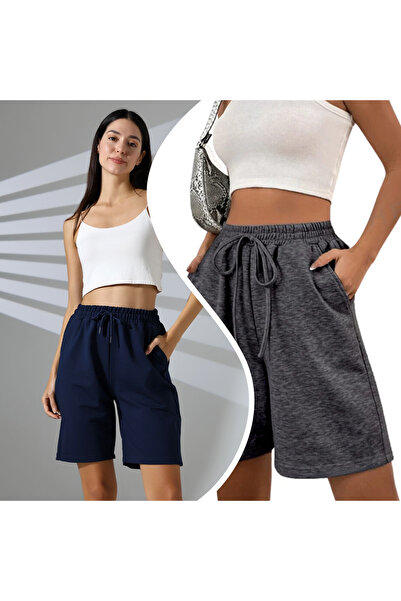 GOLSREY Comfortable and Practical Women's Shorts (Regenerated Fabric)