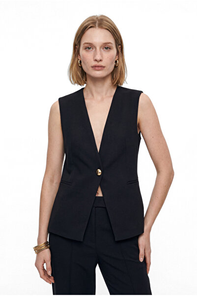 PAULMARK Women's V-Neck Vest