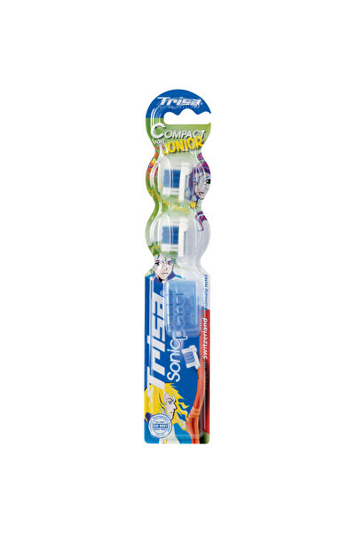 Trisa Rezerve pentru periute Sonic Power Battery Junior 612030, contine 2 cap...