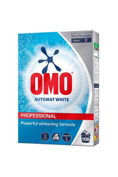 Omo Professional White Automatic Laundry Detergent 108 Washes