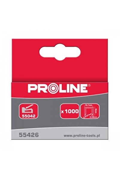 Proline STEEL STAPLES TYPE-R 8MM, 1000/SET
