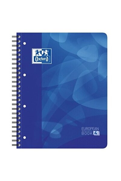 Oxford Caiet cu spirala A4+, School Projectbook, 4cul x30 file-90g/mp, Scribz...