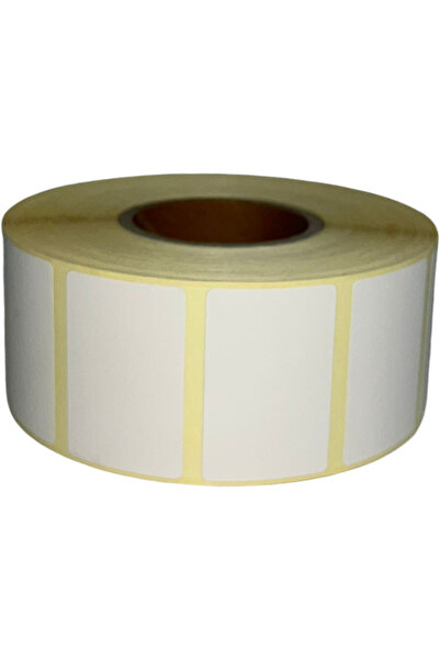 Optima Etichete termic autoadezive, 38 x 25 mm, 1500 etichete/rolă - Albe