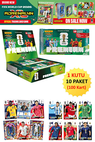 hediyecik Panini Dünya Kupası FIFA World Cup 2026 Adrenalyn XL Premium Card B...
