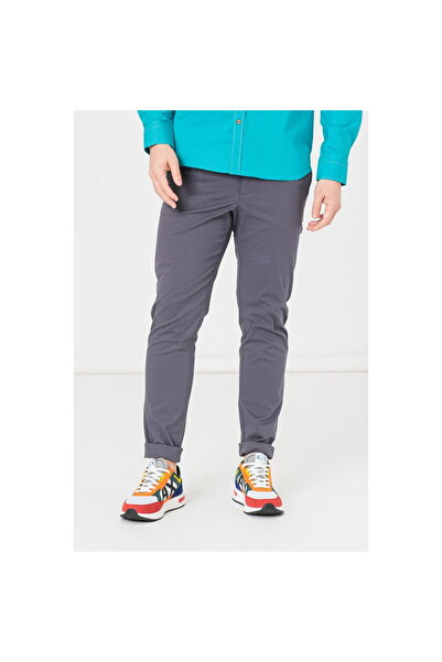 Pegas Casual Long Pants Men Grey S