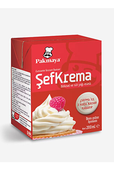 Pakmaya Şef Krema 200 ml