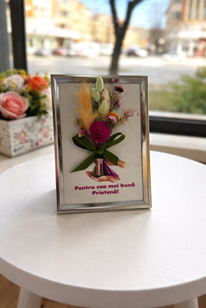 OEM Personalized 3D painting with flowers and message,,For the best friend”, ...