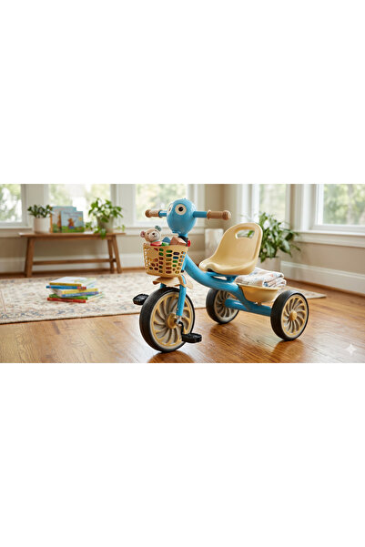 REXA R Tricycles, Kids Trike Tricycles Toddler Bike with Basket, Baby Balance...
