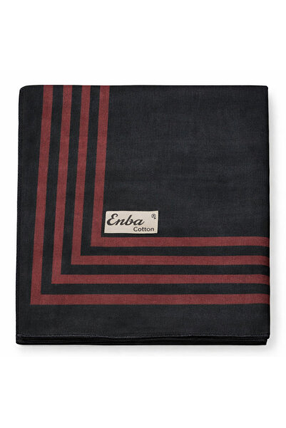 mim eşarp Enba Soft Βαμβάκι σειρές Κασκόλ Με σχέδιο - 95x95 εκ.