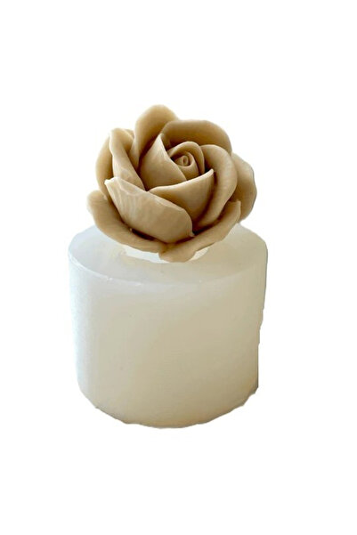 MILMATT Καλούπι Σιλικόνης Τροφίμων με Τριαντάφυλλο Μεγάλο για Επιδόρπιο, Σαπο...