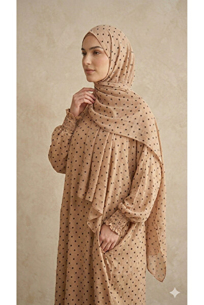 Maison Emarat Prayer Dress/Namazi with Attached Sheila