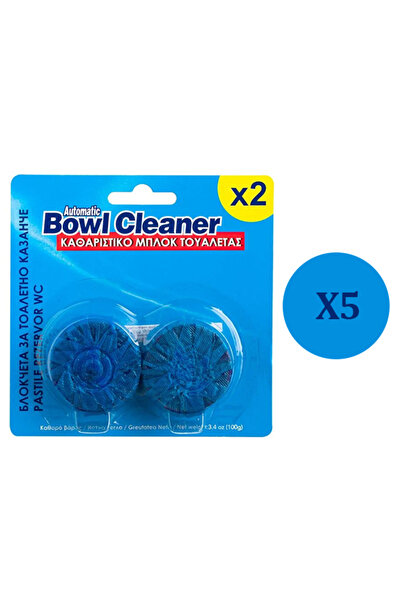 OEM 5 x 2 Pastile Rezervor WC Bleu 50g