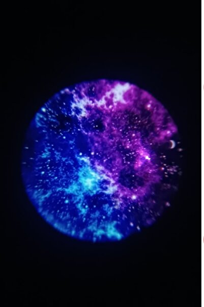 usin Uzay Atmosfer Projeksiyon Duvara Tavana Işık Yansıtmalı Çoçuk Gamer Yata...