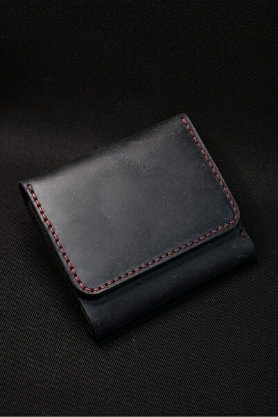 INKD Leather Men's Tri-Fold Wallet - Genuine Cowhide Leather - Handcrafted