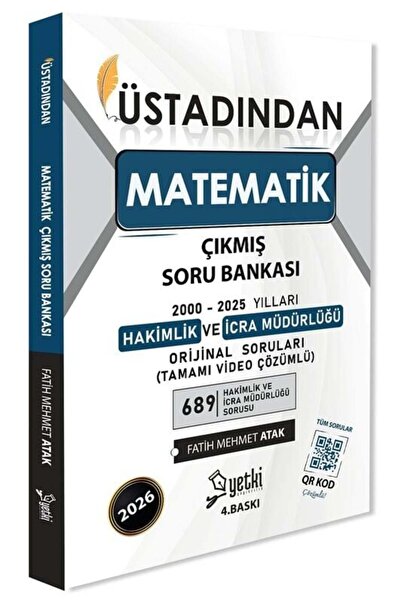 Makro Kitabevi Yayınları Yetki 2026 Yeni Hakimlik İcra Müdürlüğü Matematik Üs...