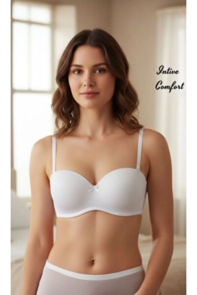 Orkide Women's Sihirli Wired Strapless - Detachable Strap Unpadded Bra