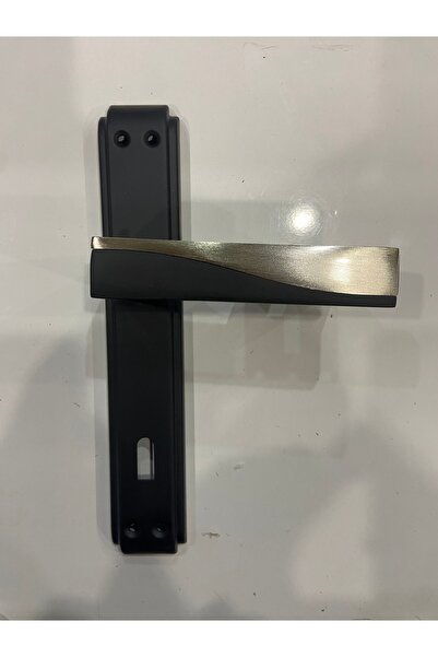 Sofuoğlu Derya Aynalı Oda Kapı Kolu Çift Renk Siyah/Saten