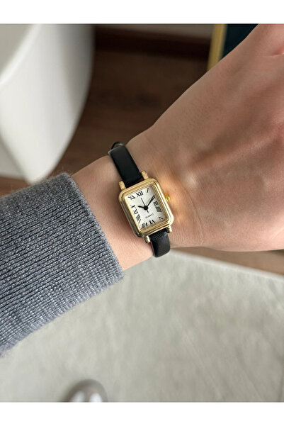 RoseandRoses Dera Basic Leather Minimal Women's Wristwatch