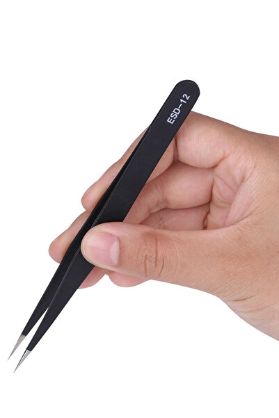 Kirpik Cımbızı Anti Statik Paslanmaz Çelik Cımbız Endüstriyel Cımbız 1 Adet