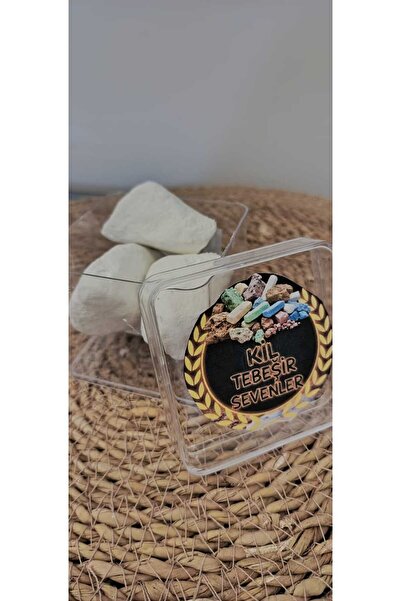 kiltebesirsevenler34 Beyaz Dağ Doğal Tebeşir 100 Gram
