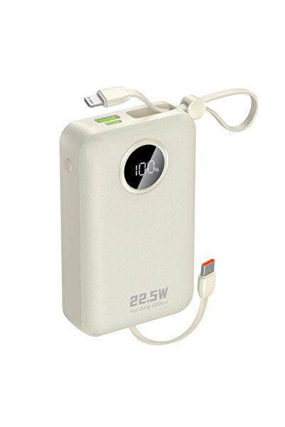 DUDAO K14+ External Battery, 20000mAh 22.5W USB-C / USB-A