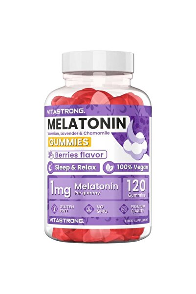 vitastrong Premium Gummies cu melatonină 120 sweet gummies fara zahar