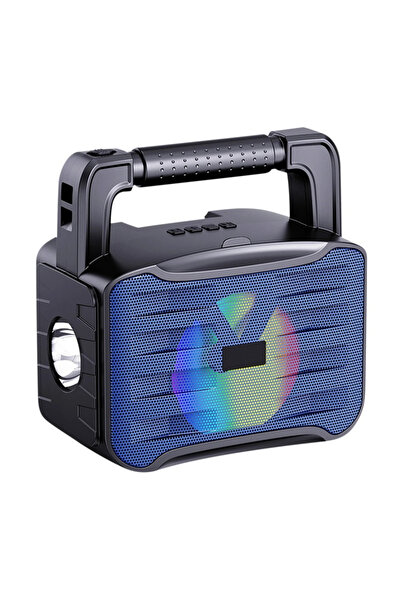 Generic Portable DV-650 Speaker, Bluetooth 5.3 With Flashlight And Solar Char...