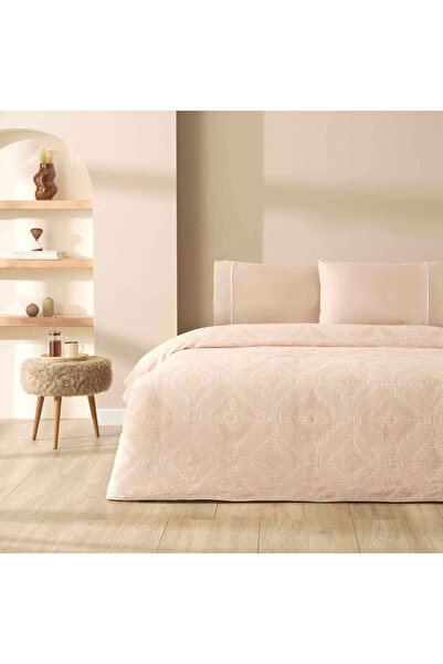 Taç Σετ Πικέ Διπλό Σολομό Jakar Delissa